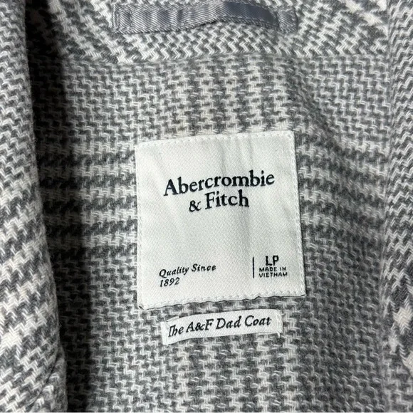 Abercrombie & Fitch Dad Coat Size Large Petite - Picture 7 of 10